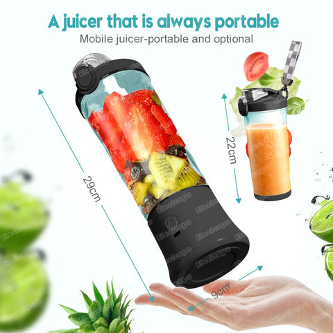 Portable Smoothie Blender BPA Free